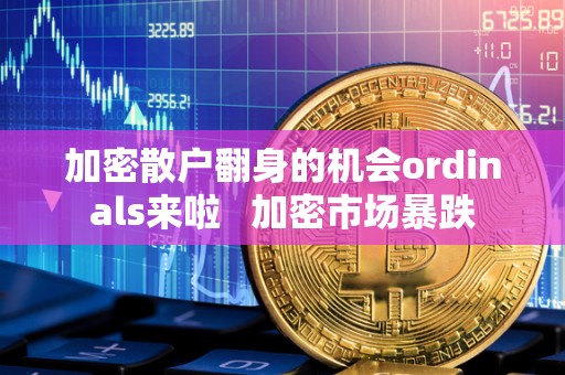 加密散户翻身的机会ordinals来啦 加密市场暴跌