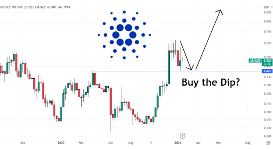 ADA 跌至0.52美元是时候买入了吗？-第1张图片-<a href=https://game.bestwheel.com.cn/lbk/461.html target=_blank class=infotextkey><a href=https://game.bestwheel.com.cn/lbk/461.html target=_blank class=infotextkey>欧意</a></a>易易下载